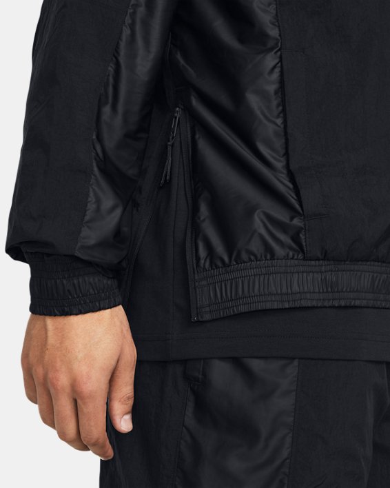 Men's Curry Woven Jacket, Black, pdpMainDesktop image number 4